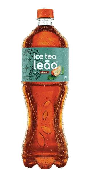 Chá Ice Tea Pessego Zero 1,5L Leão Fardo com 6 un