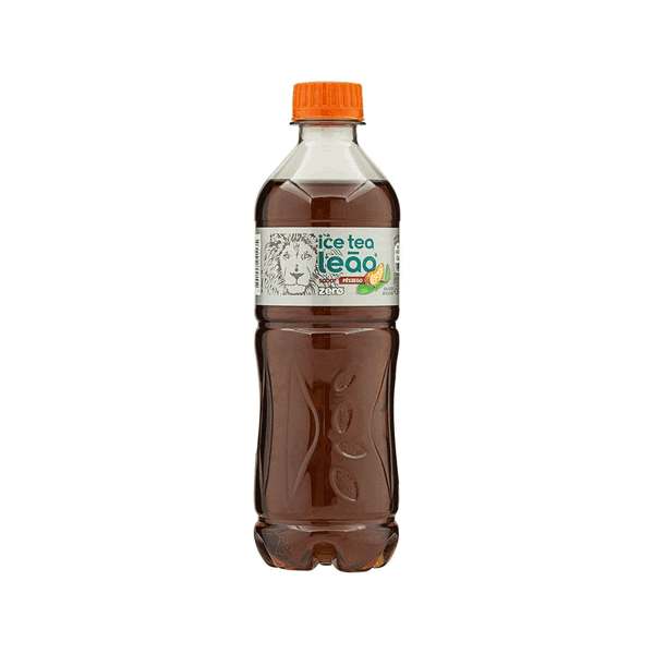 Chá Ice Tea Pêssego Zero Leão 450ml Fardo com 6un