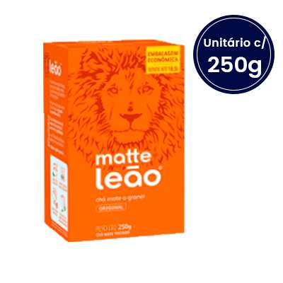 Chá Matte Natural Leão Granel 250g