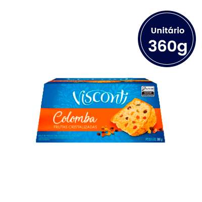 Colomba Pascal Frutas Cristalizadas Visconti 500g