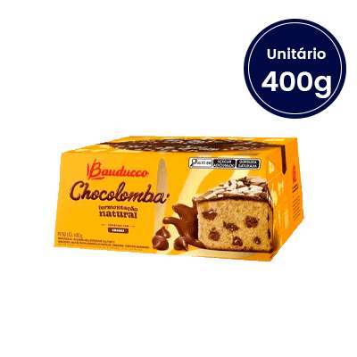 Colomba Pascal Gotas de Chocolate Bauducco 400g