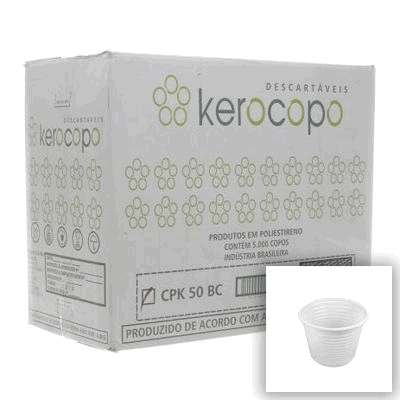 Copo Descartável para Café Kerocopo - Caixa com 5000 Unidades