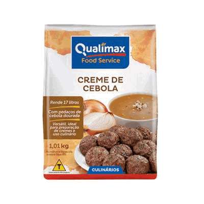 Creme de Cebola Qualimax 1.010Kg