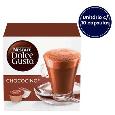 Cápsulas Dolce Gusto Choccocino - Caixa com 10 Unidades