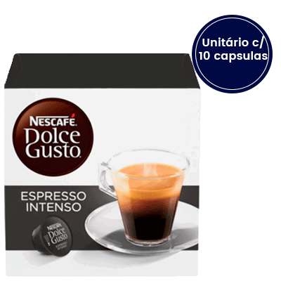 Cápsulas Dolce Gusto Espresso Intenso- Caixa com 10 Unidades