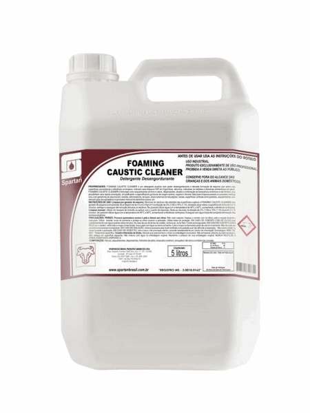 Desengordurante Foaming Caustic Cleaner Spartan 5 Litros