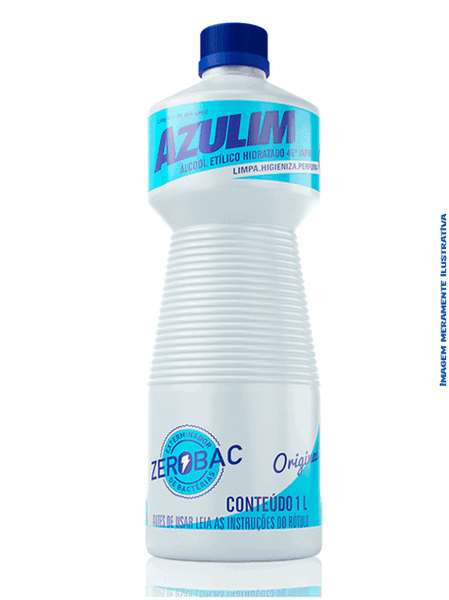 Desinfetante Azulim Zerobac Cristal 1L