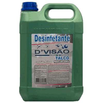 Desinfetante Talco DVisão - 5 Litros