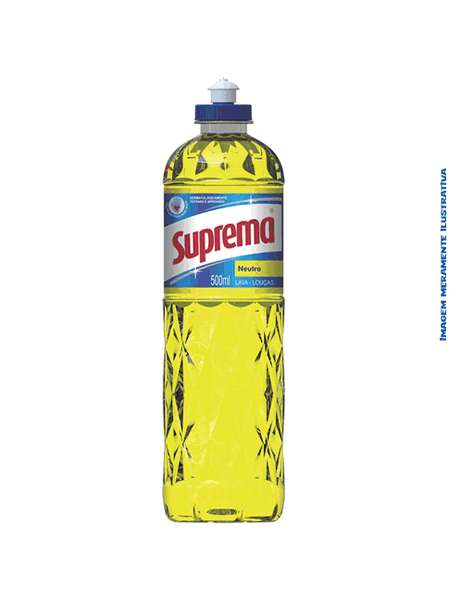 Detergente Lava Louças Neutro Suprema 500ml