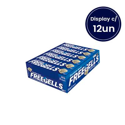 Drops Eucalipto Freegells Mentol Display c/ 12un