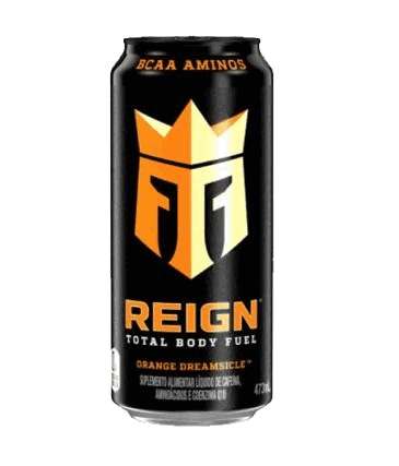 Energético Reign Orange Lata 473ml - Fardo com 6 un