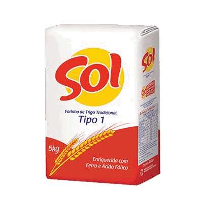 Farinha de Trigo Sol 1Kg