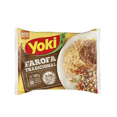 Farofa Temperada Yoki 500g