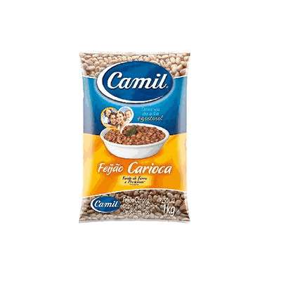 Feijão Carioca Camil 1kg