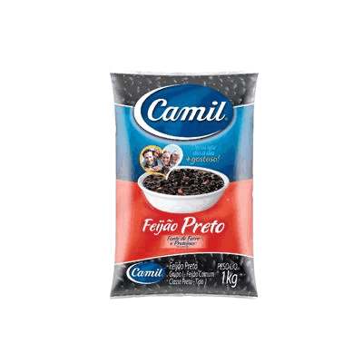 Feijão Preto Camil 1kg