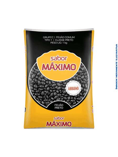 Feijão Preto Máximo 1kg