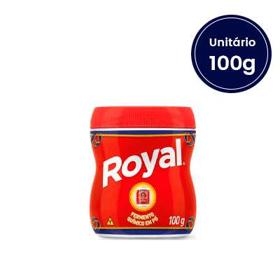 Fermento em pó Químico Royal de 100g