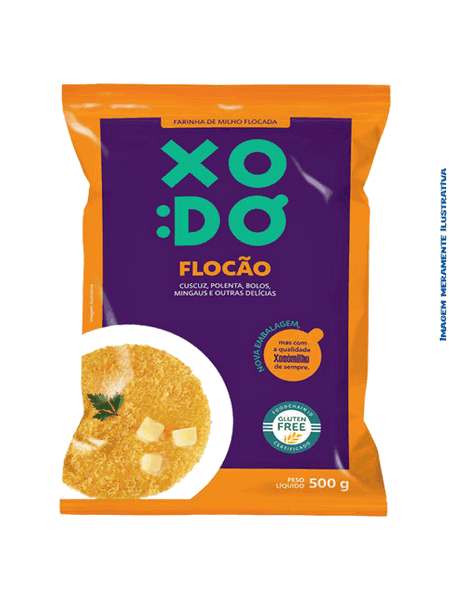 Flocão de Milho Xodómilho - Pacote com 500g