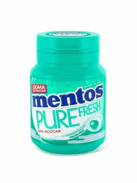 Garrafa Mentos Pure Fresh Wintergreen Display 6x56g