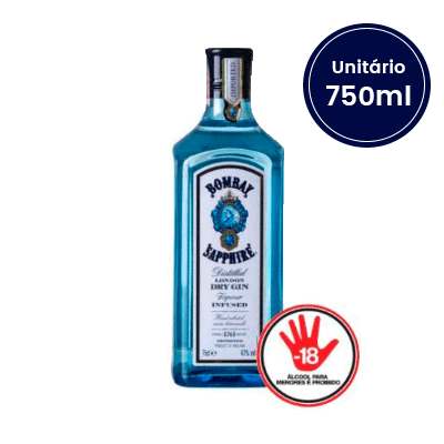 Gin Bombay Sapphire London Dry 750ml