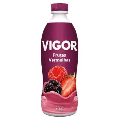 Iogurte Frutas Vermelhas Vigor 900g