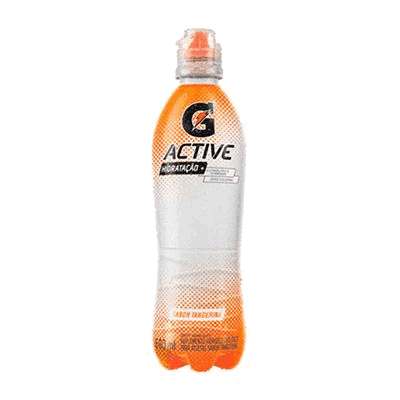 Isotônico Gatorade G-active de Tangerina 500ml - Pacote c/ 12 Un