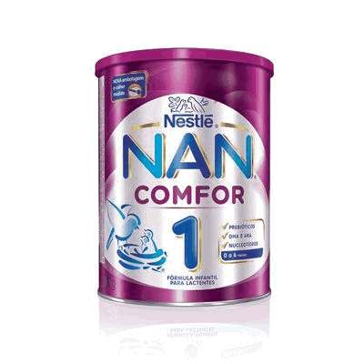 Leite Nan Comfor 1 Lata 800g - De 0 ao 6° mês