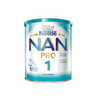 Leite Nan PRO 1 Lata 400g - De 0 ao 6° mês