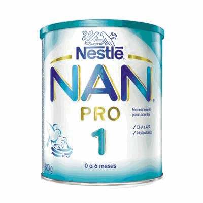 Leite Nan PRO 1 Lata 800g - De 0 ao 6° mês