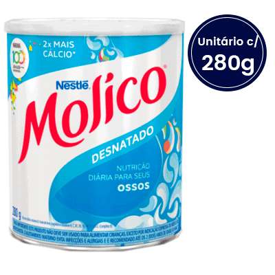 Leite em Pó Desnatado Molico - Lata 280g