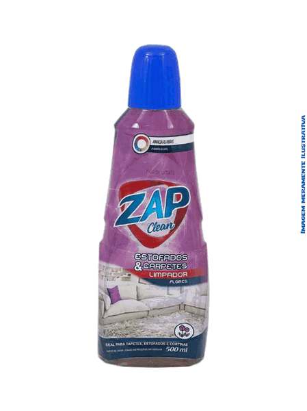 Limpa Estofados e Carpetes Zap Clean - 500ml