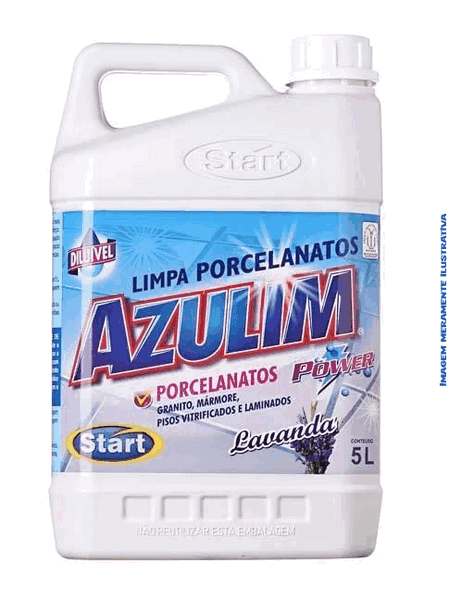 Limpa Porcelanato Azulim 5 Litros Lavanda