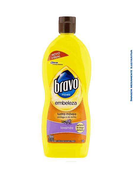 Lustra Móveis Bravo 200ml