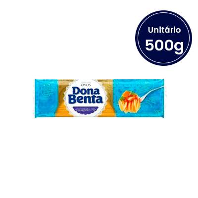 Macarrão Espaguete Dona Benta 500g