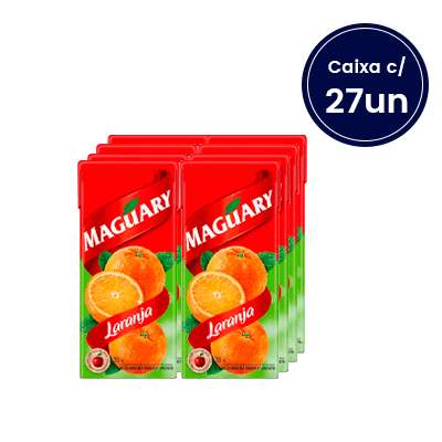 Maguary de Laranja 200ml - Caixa com 27 Unidades