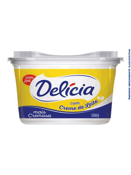 Margarina com Sal Delícia 500g