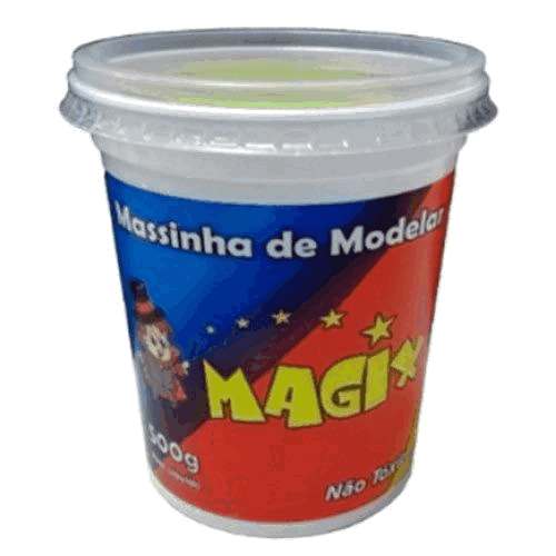 Massa de Modelar Amarela Magix 500g