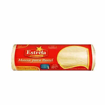 Massa de Pastel Estrela - Rolo com 1kg