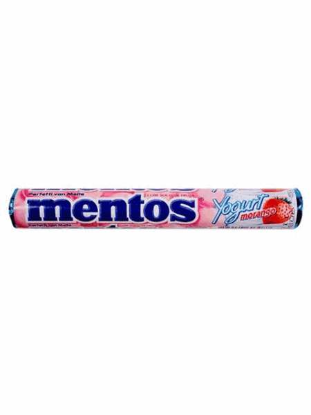 Mentos Morango e Yogurt Stick 16x37,5g