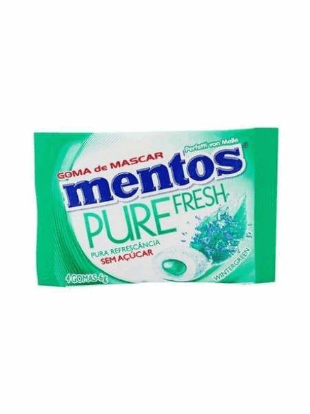 Mentos Pure Fresh Wintergreen Sachê 15x6g