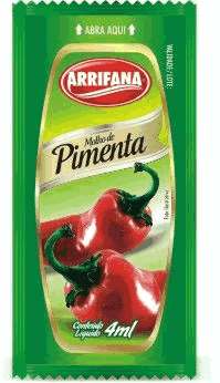 Molho de Pimenta Arrifana Sachê - Caixa com 175 unidades