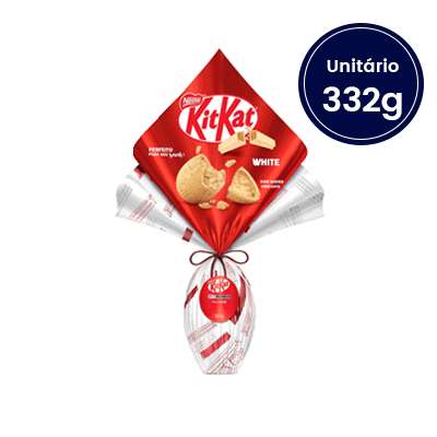 Ovo de Páscoa Kit Kat White 332g