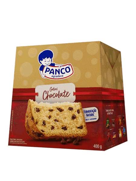 Panetone Gotas de Chocolate Panco 400g