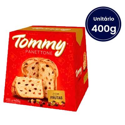 Panettone Frutas Tommy 400g