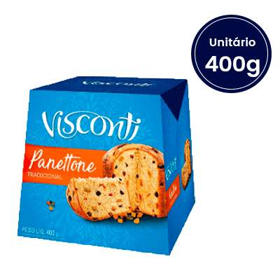 Panettone Frutas Visconti 400g