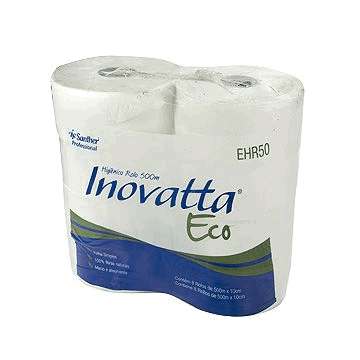 Papel Higienico Santher Eco Rolo 500mts com 8 Rolos