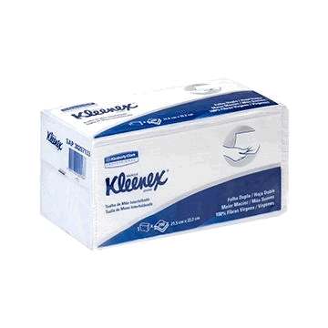 Papel Toalha Interfolhado Folha Dupla Kleenex caixa com 2400 fls