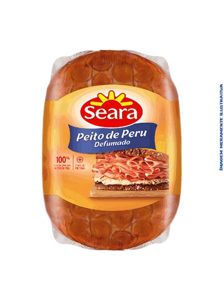 Peito de Peru Defumado Seara - 2,8kg