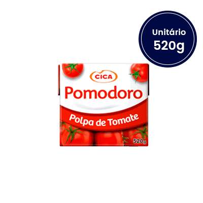 Polpa de Tomate Cica 520g