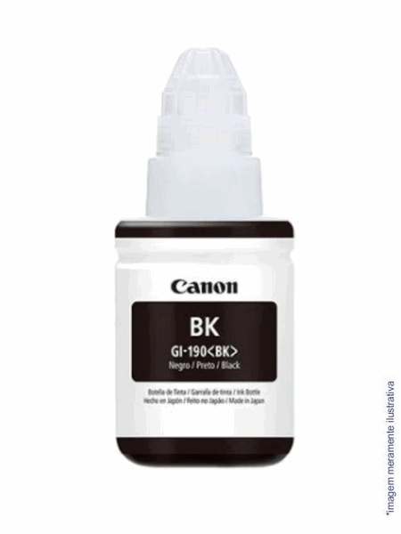 Refil Tinta Compatível Canon Black GL-190 70ml